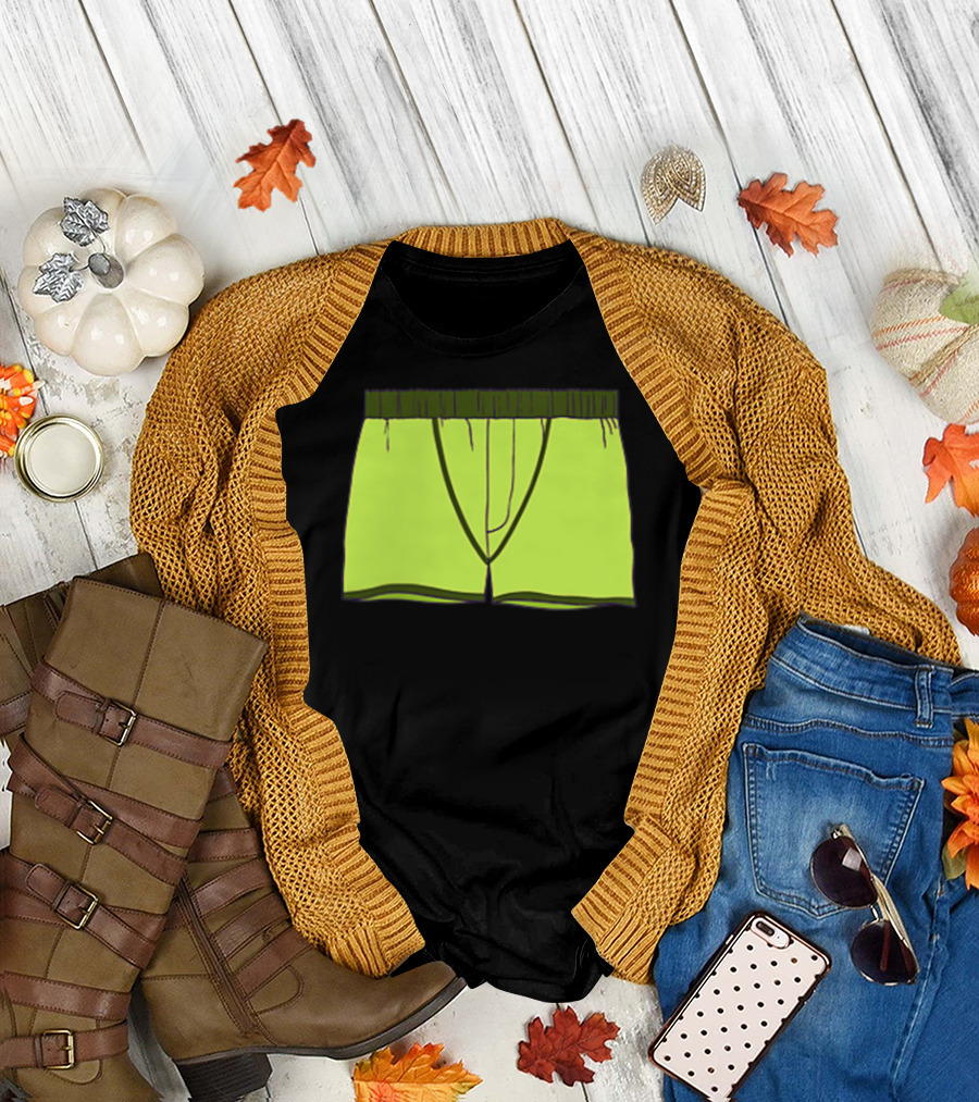 Shane Dawson Sells His Boxer Shorts Pocket Neon Yellow T-Shirt