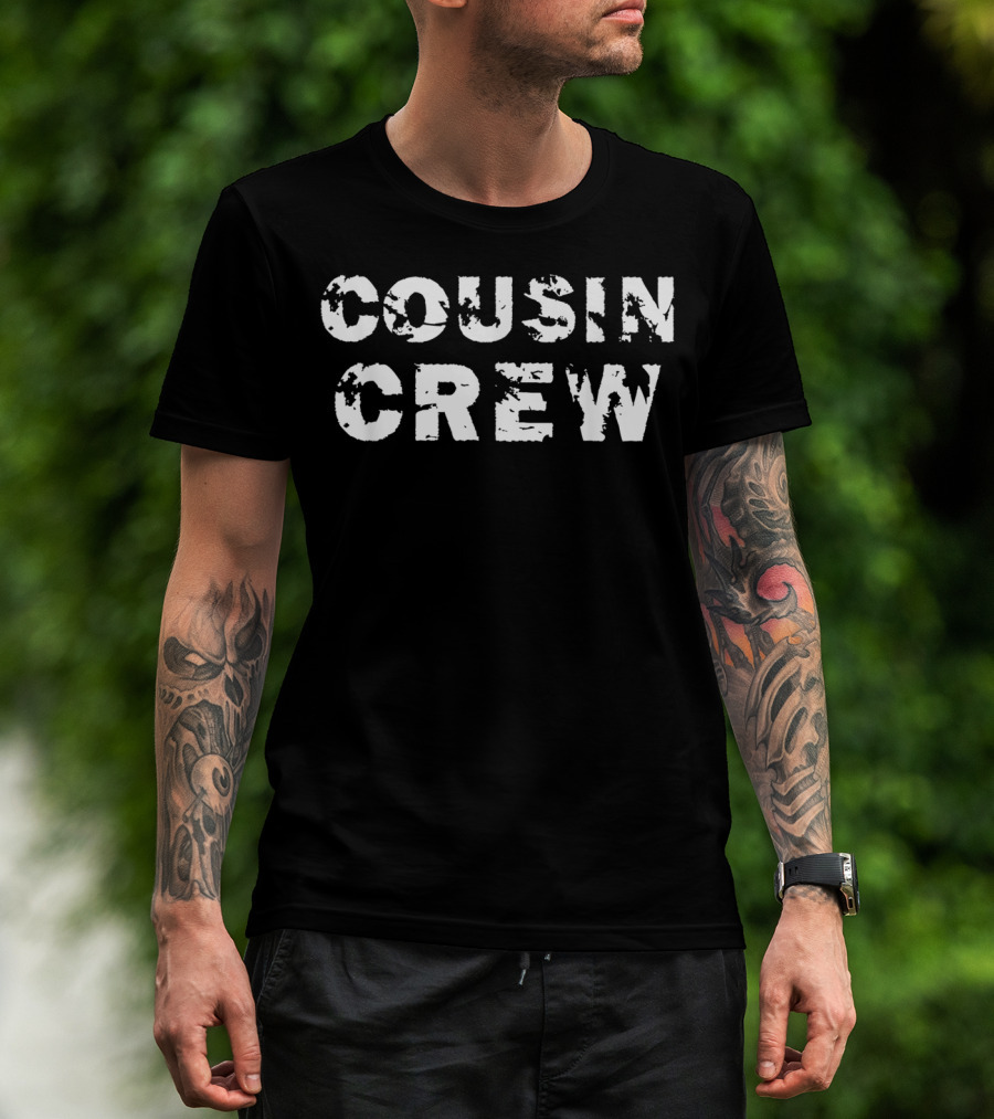 Cousin Crew Kids Women Men Girl Matching Family Reunion T-Shirt