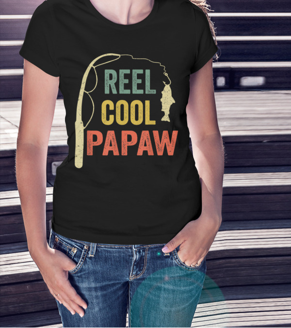 Reel Cool Papaw Fishing T-Shirt