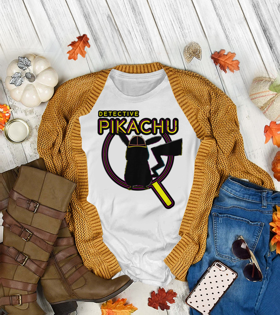 Detective Pikachu Magnify Pikachu Kids Iconic T-Shirt