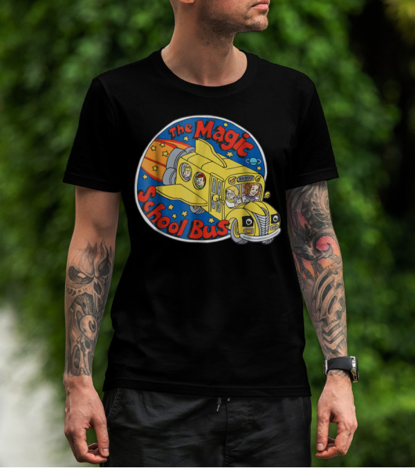 The Magic School Bus Wahoo Adventure Stars And Planets T-Shirt