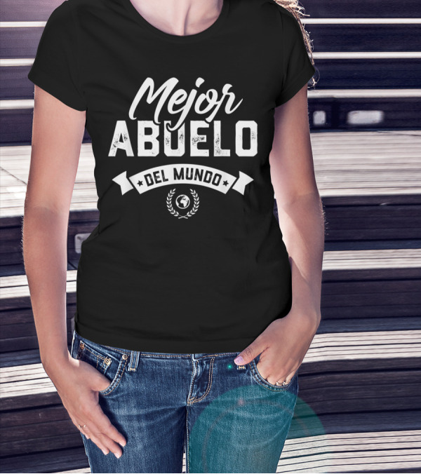 Mejor Abuelo Del Mundo Regalo Para Abuelo Mens T-Shirt