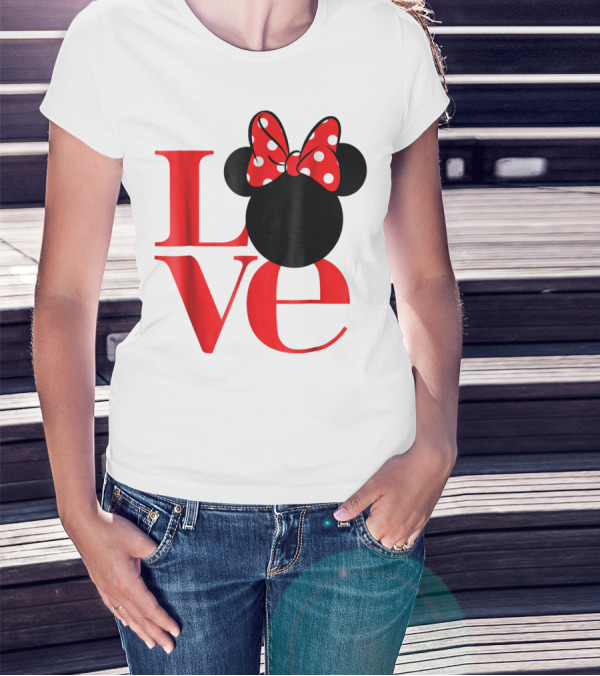 Minnie Mouse Love Bow T-Shirt
