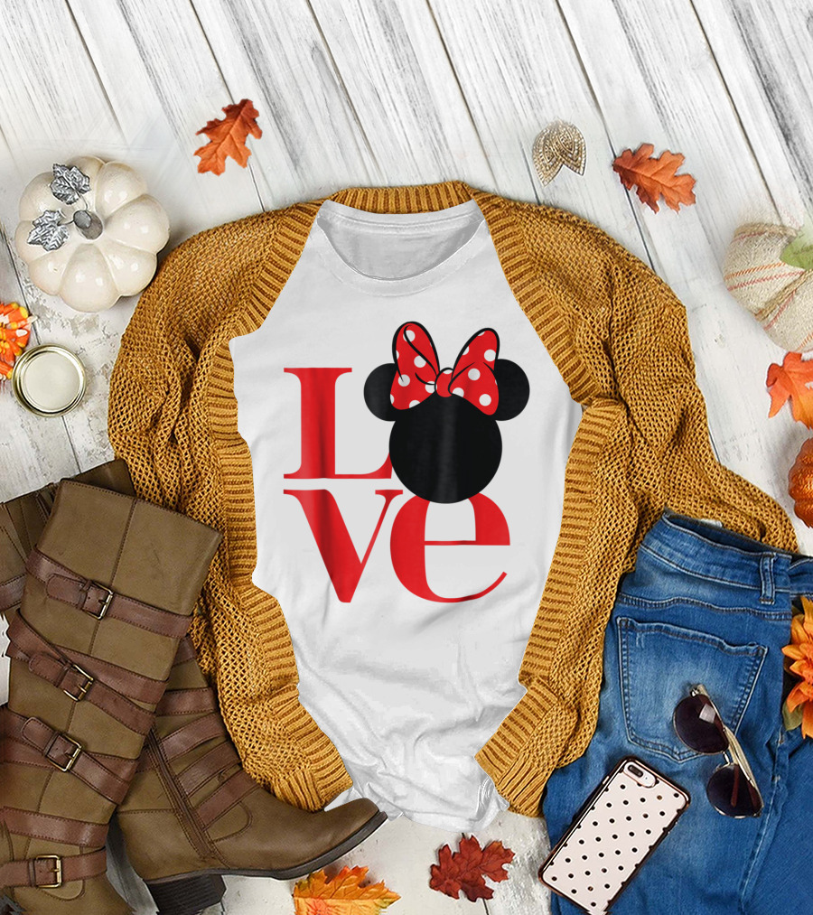 Minnie Mouse Love Bow T-Shirt
