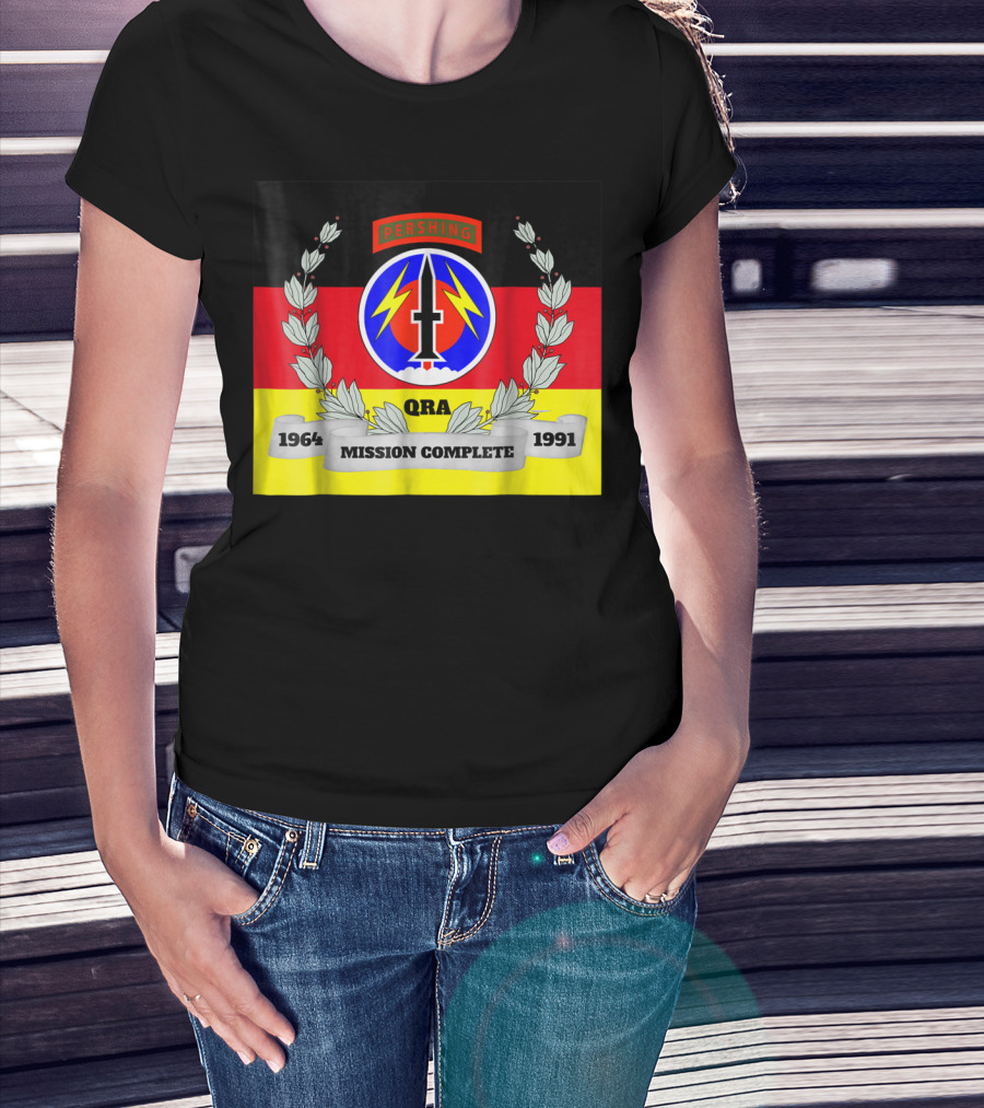 Pershing QRA Mission Complete 1964 To 1991 T-Shirt