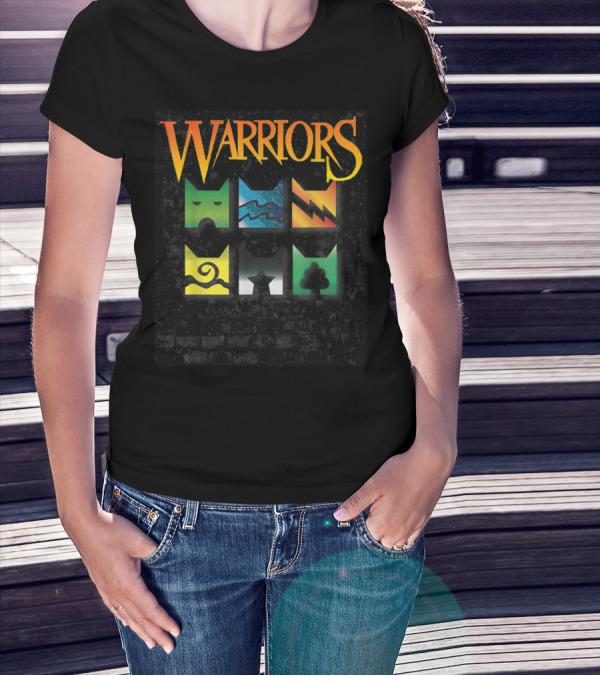 Warrior Cats Clan Icons Boys And Girls Warriors T-Shirt