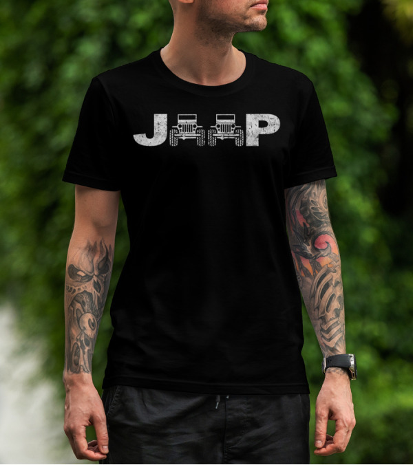 Jeeps 4x4 Off Road Trail Riding Jeep Wrangler Adventure T-Shirt