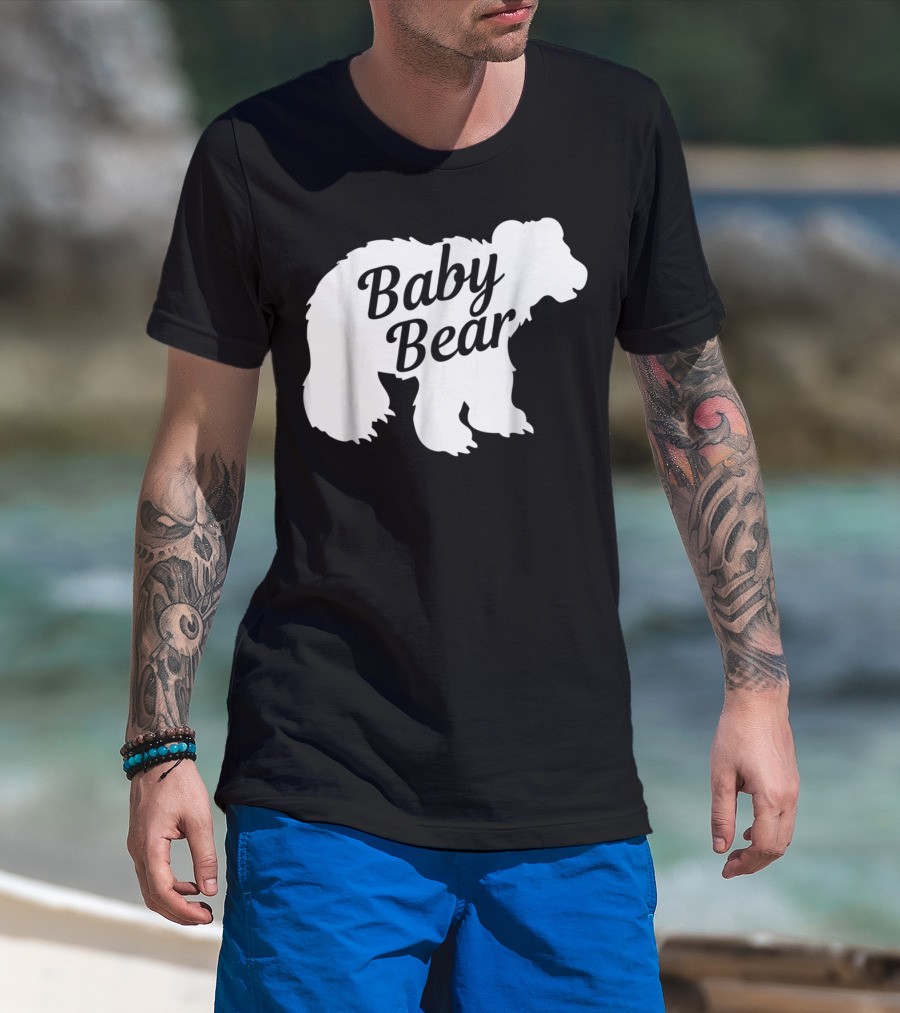 Baby Bear Little Bear Cub Girls Kids T-Shirt