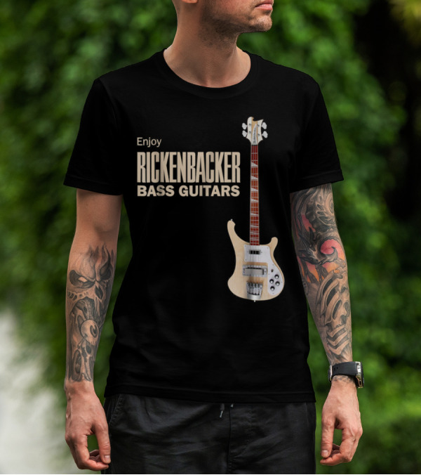 Enjoy Rickenbacker Bass Guitars T-Shirt