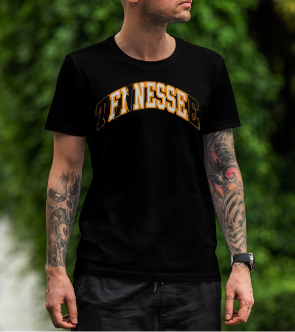 Tennessee Finesse Distress Hip Hop T-Shirt
