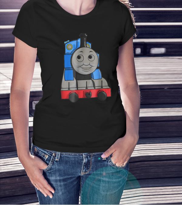 Thomas The Tank Engine Puffing Along Train T-Shirt