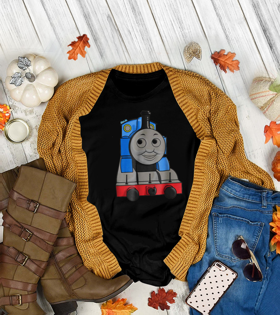 Thomas the Tank Engine Puffing Along Train T-Shirt
