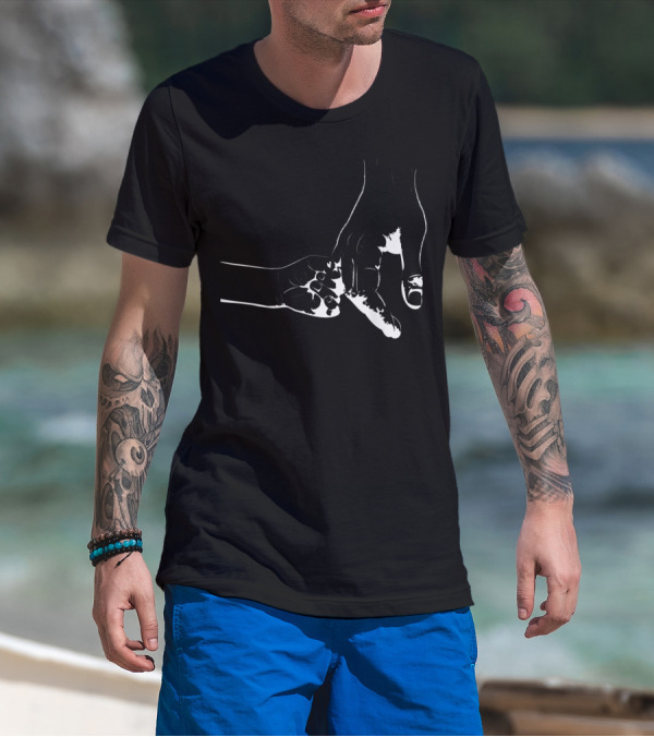 Unconditional Love Father And Son Hand In Hand T-Shirt