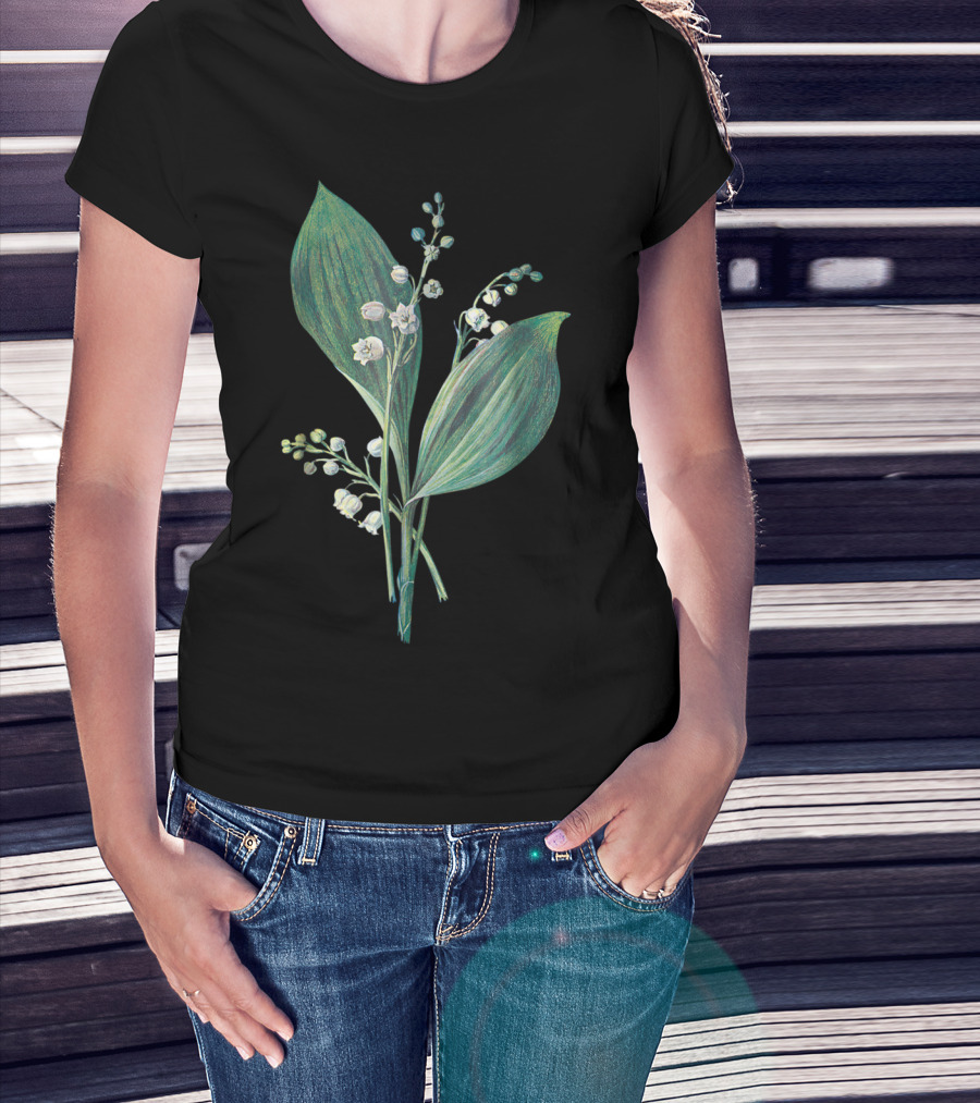 Lily Of The Valley Botanical T-Shirt