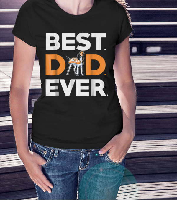 Tennessee Volunteers Smokey Best Dad Ever T-Shirt