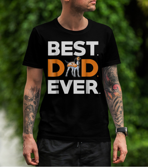 Tennessee Volunteers Smokey Best Dad Ever T-Shirt