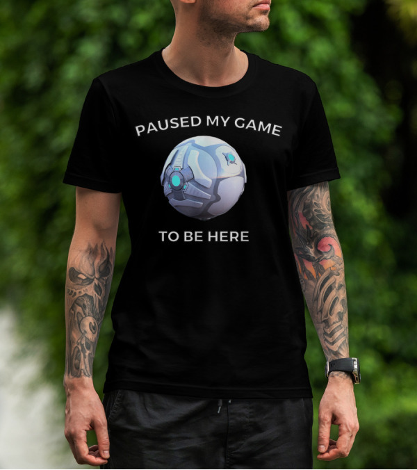 Paused My Rocket Ball Game To Be Here T-Shirt