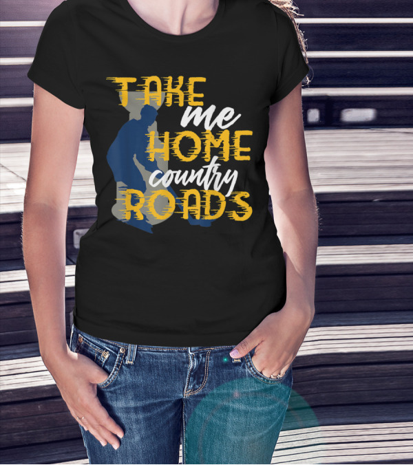 Take Me Home Country Roads Hockey Fan T-Shirt