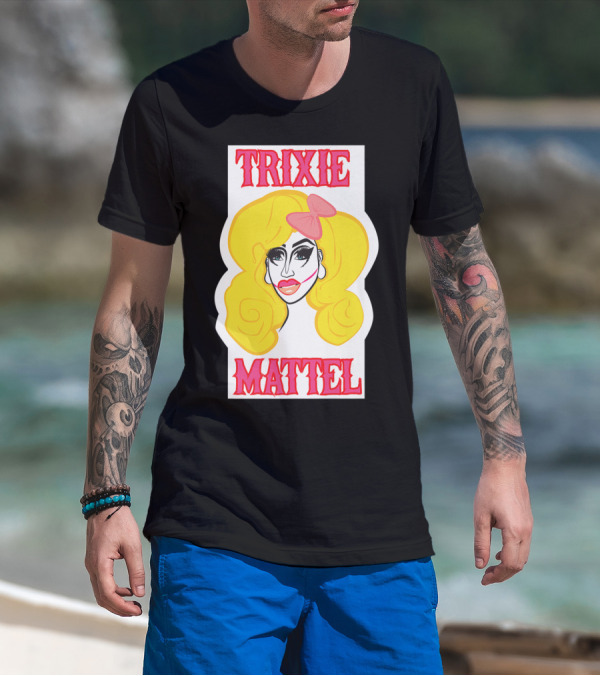 Trixie Mattel Drag Merch Skinny Legend Bow T-Shirt