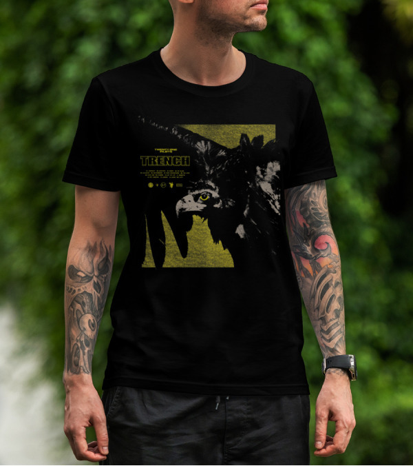 Twenty One Pilots Trench Bird Artwork With Yellow Eye T-Shirt
