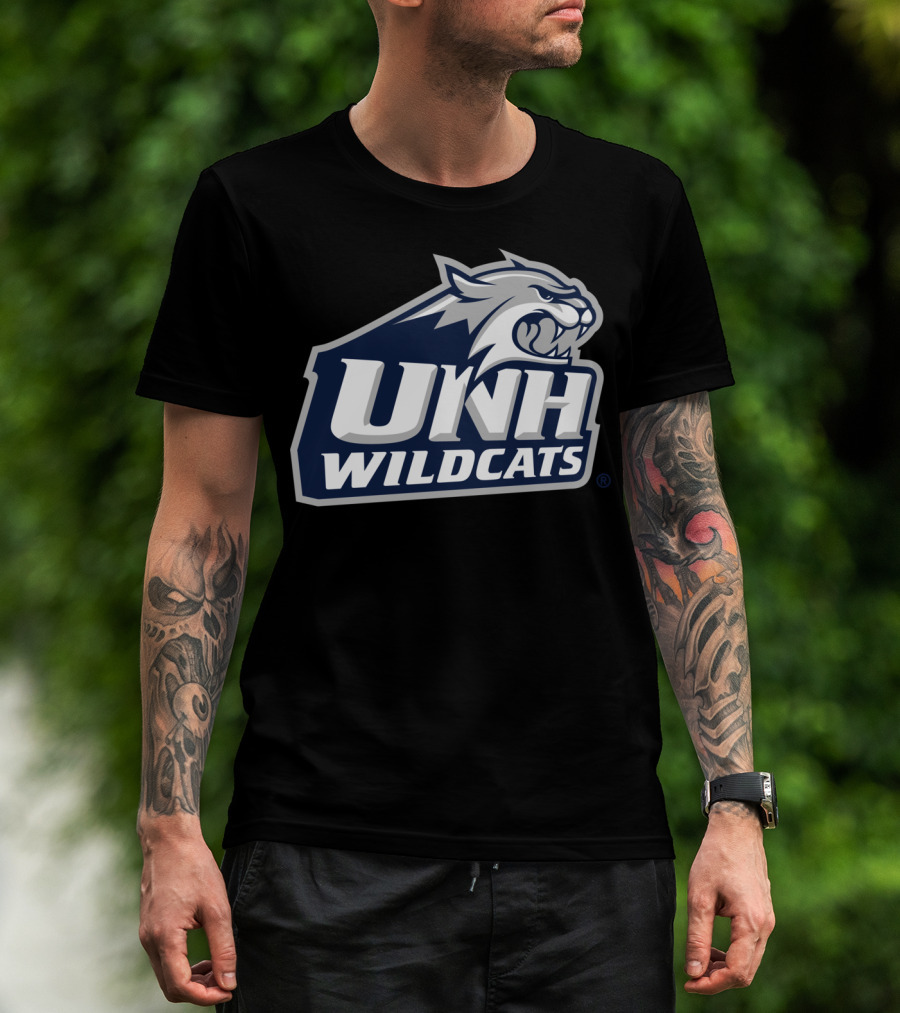 UNH Wildcats Univ Of New Hampshire NCAA T-Shirt