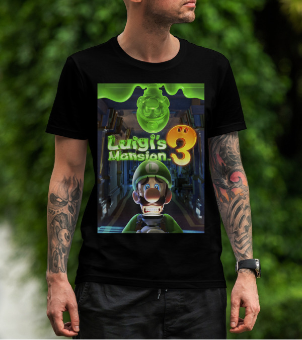 Luigi's Mansion 3 Luigi Ghostly Adventure T-Shirt