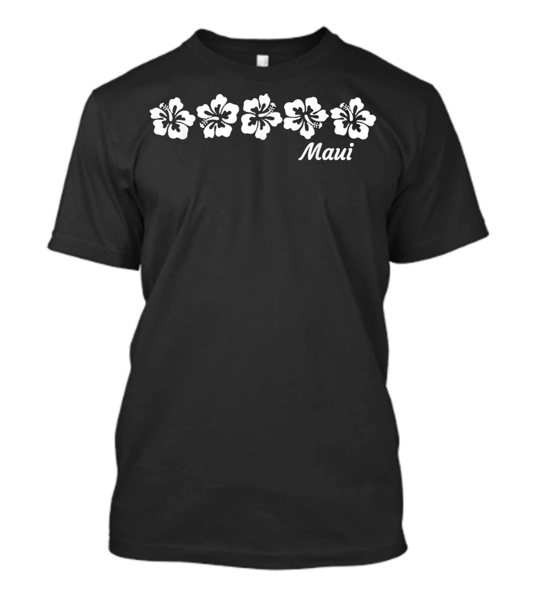 Maui Hibiscus Flowers Hawaii T-Shirt