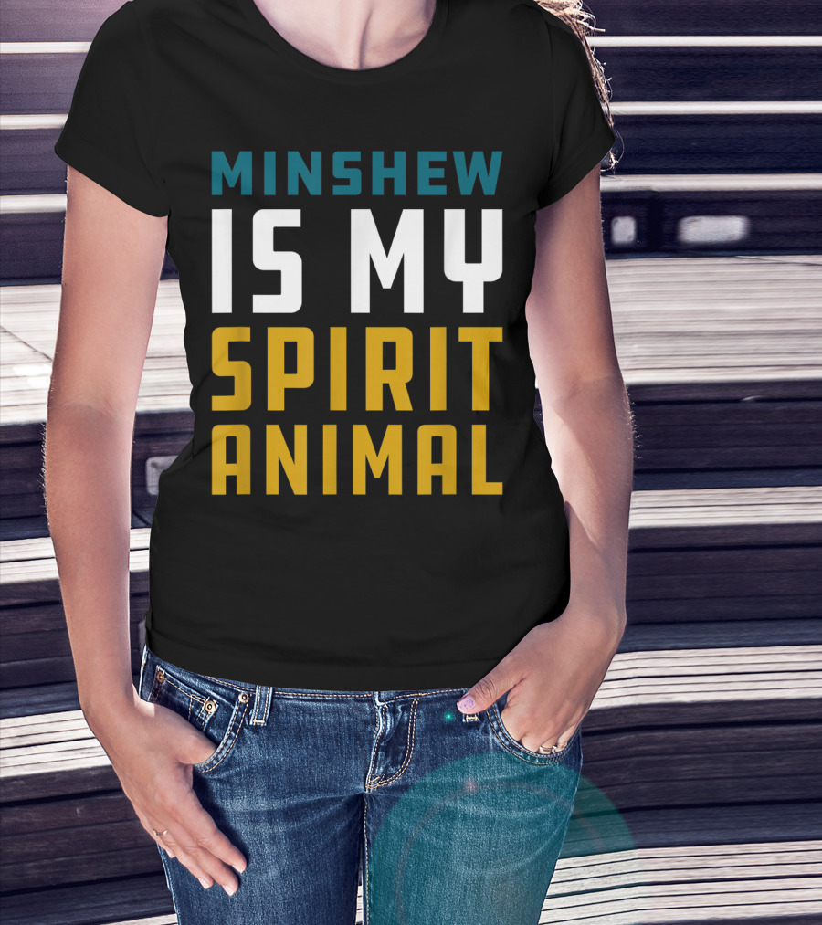 Minshew Is My Spirit Animal Mens Shirt Sports T-Shirt