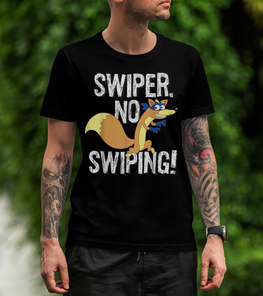 Nickelodeon Dora The Explorer Swiper No Swiping T-Shirt
