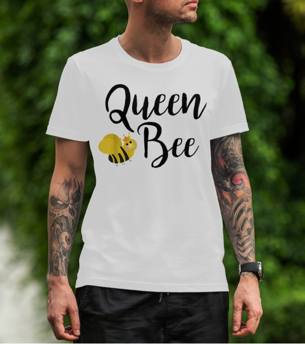 Queen Bee Cute Beekeeping Fun Beehive T-Shirt