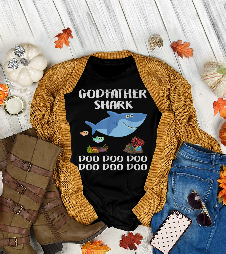 Godfather Shark Doo Doo Doo Doo Doo Doo T-Shirt