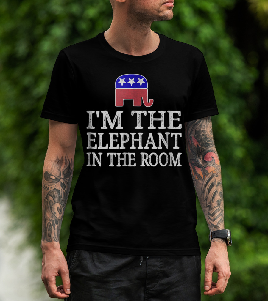 I'm The Elephant In The Room Republican T-Shirt
