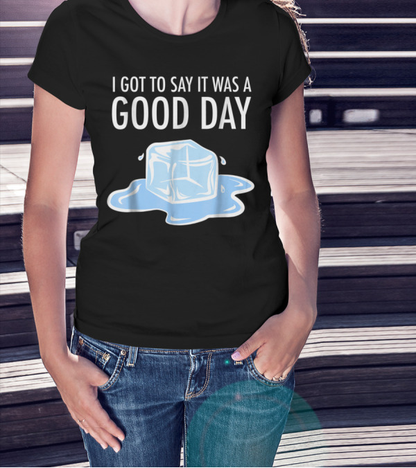 I Got To Say It Was A Good Day Ice Cube Hip Hop Rap T-Shirt