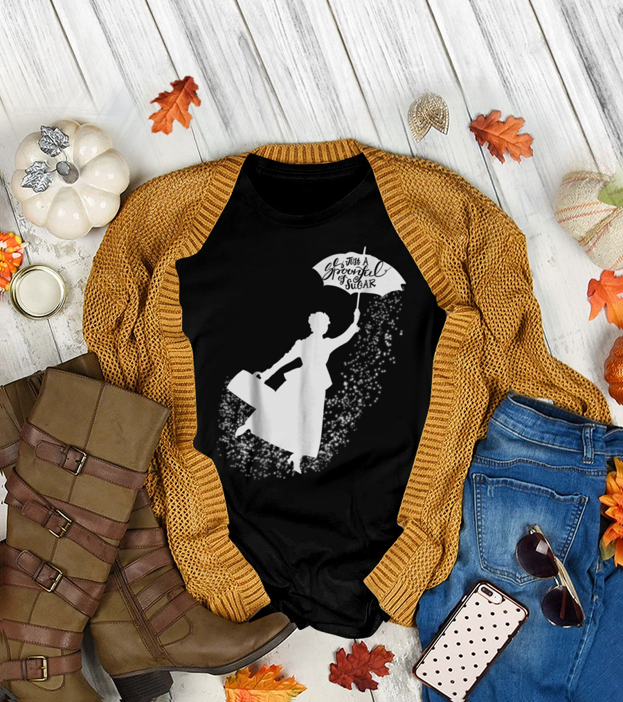 Just a Spoonful of Sugar Magical Flying Nanny T-Shirt