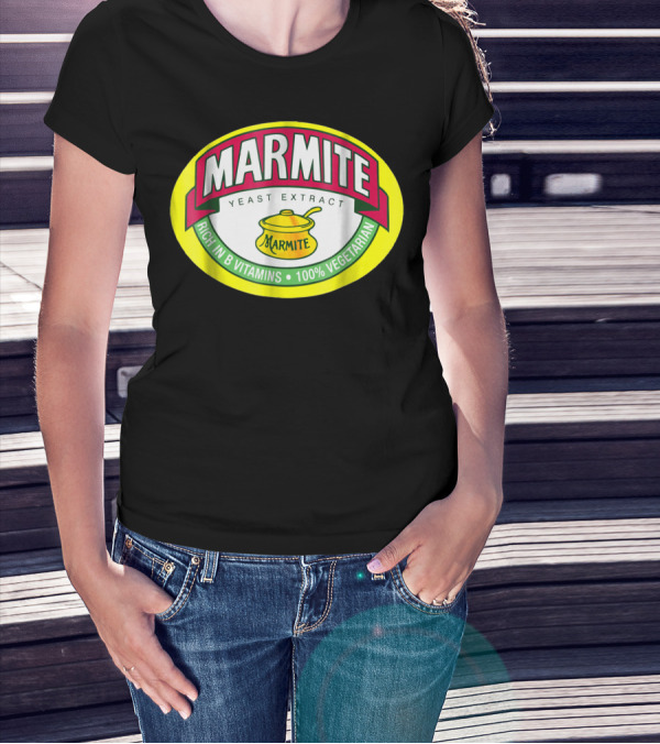 Marmite Yeast Extract Rich In B Vitamins 100% Vegetarian T-Shirt
