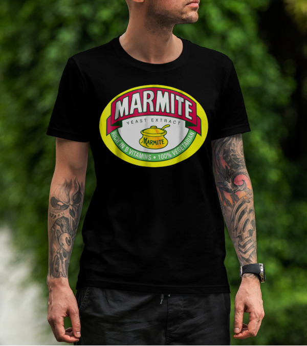 Marmite Yeast Extract Rich In B Vitamins 100% Vegetarian T-Shirt