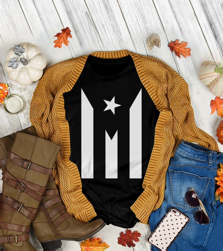Puerto Rico Resiste Boricua Flag Symbol Se Levanta T-Shirt