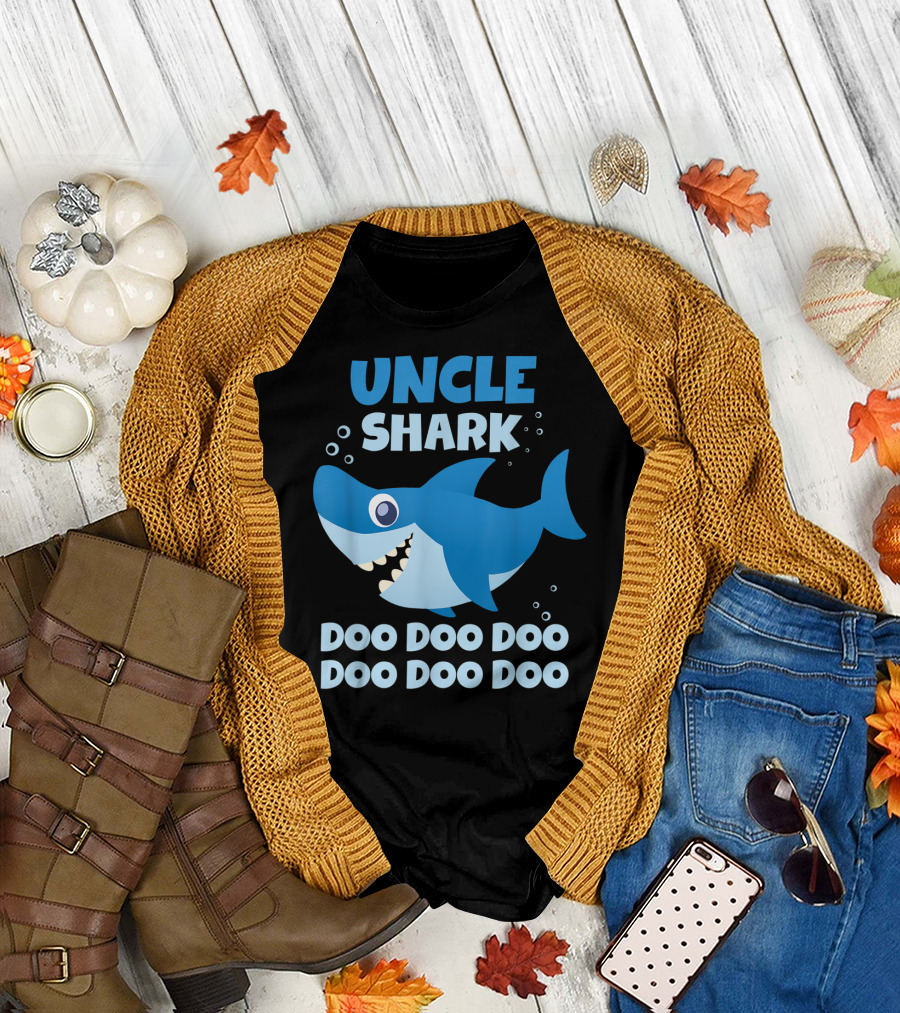 UNCLE SHARK DOO DOO DOO DOO DOO DOO T-Shirt