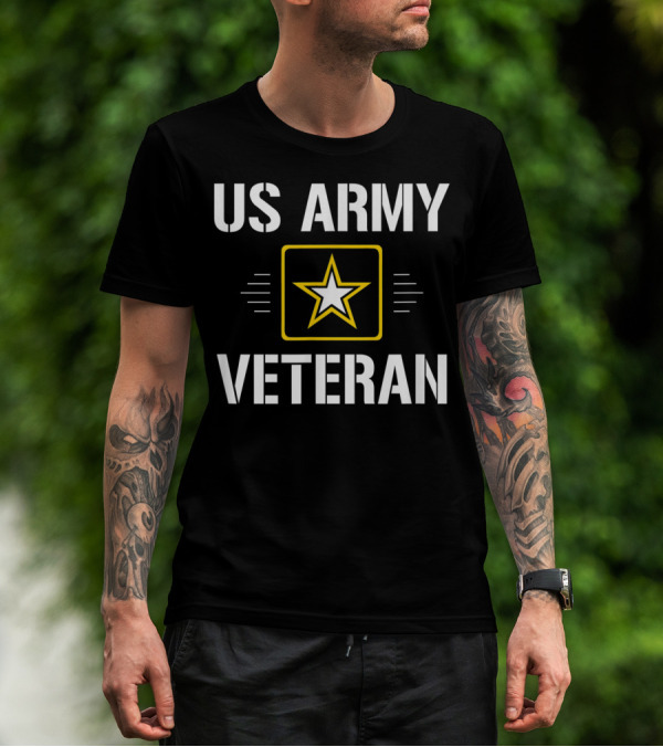 US Army Veteran Star Emblem T-Shirt