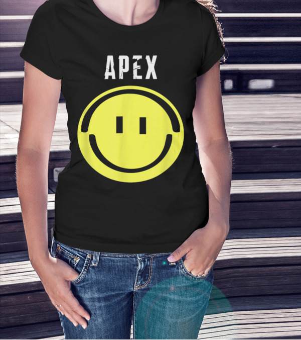 APEX Happy Pathfinder Game Smiley Face T-Shirt