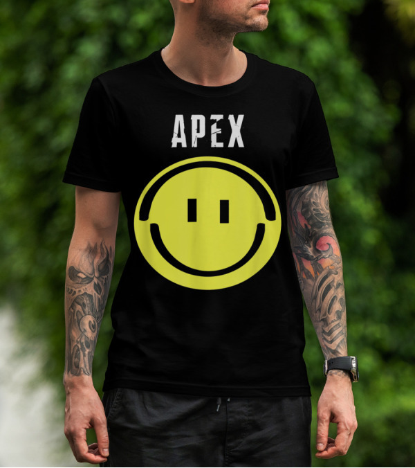 APEX Happy Pathfinder Game Smiley Face T-Shirt