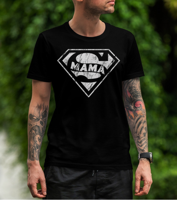Wonder Mama Super Mom I Love My Funny Mama T-Shirt