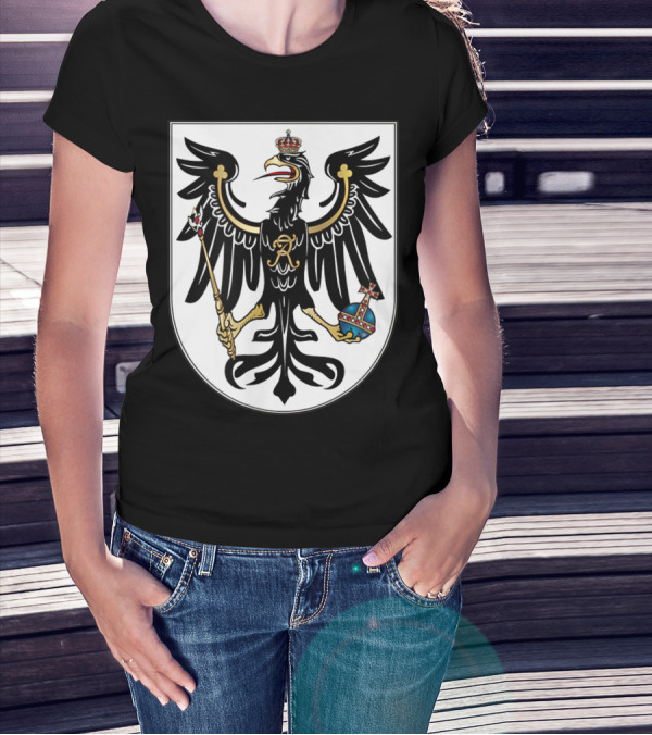 Kingdom Of Prussia Prussian Eagle Coat Of Arms Crest T-Shirt
