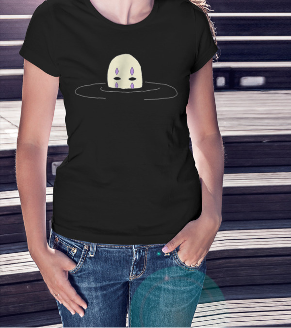 No Face Spirited Away Pastel Aesthetic Grunge Floating Mask T-Shirt