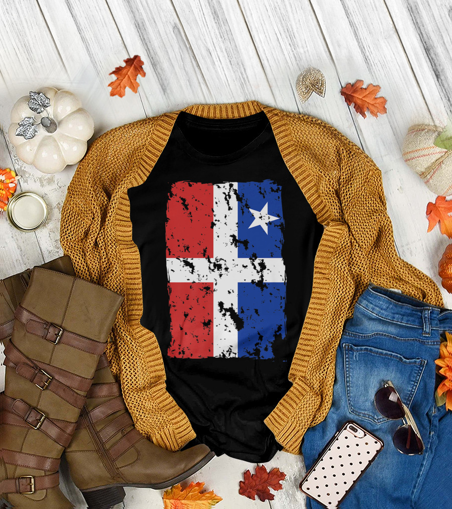 Lares Flag Bandera de Lares Puerto Rico Vintage T-Shirt