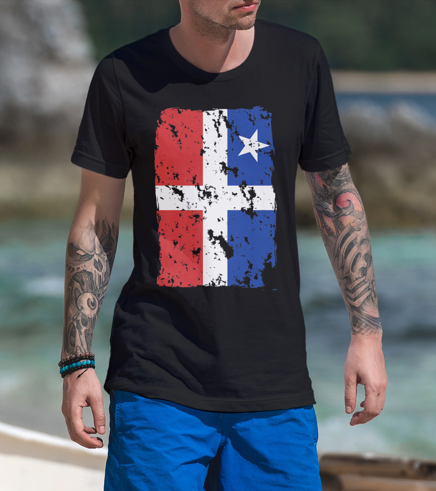 Lares Flag Bandera De Lares Puerto Rico Vintage T-Shirt