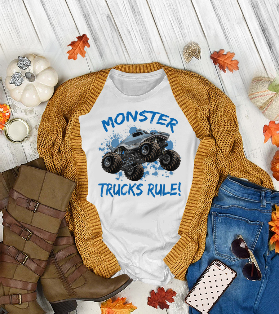 MONSTER TRUCKS RULE T-Shirt