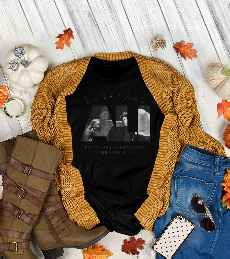 Muhammad Ali Float Like a Butterfly Sting Like a Bee T-Shirt