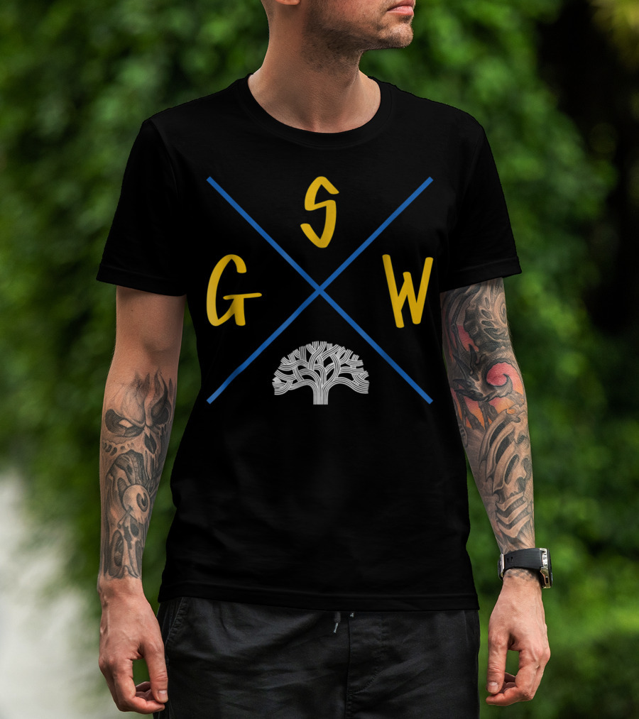 GSW Oakland California Oak Tree T-Shirt