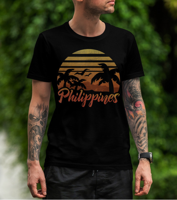 Philippines Tropical Sunset T-Shirt